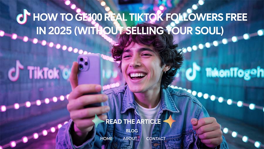 100 Real TikTok Followers