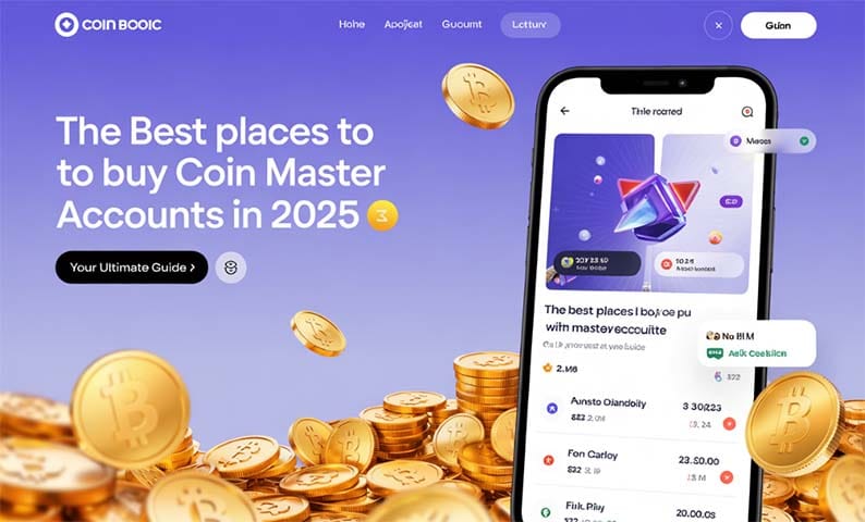Safe place to buy Coin Master account