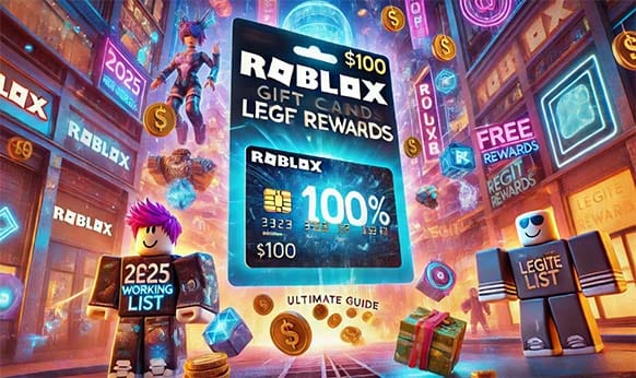 Legit Free Roblox Gift Card Codes No Scam