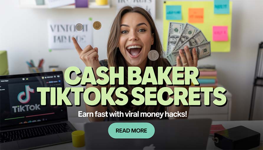 Cash Baker TikToks