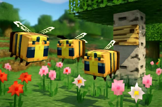 Minecraft Bees