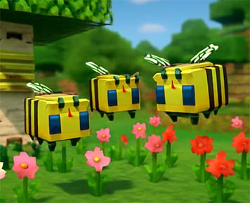 Minecraft honey farming