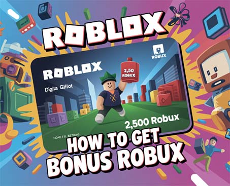 Roblox gift card bonus Robux