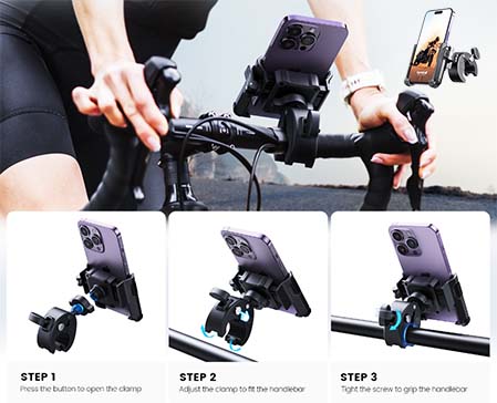 motorcycle phone holder